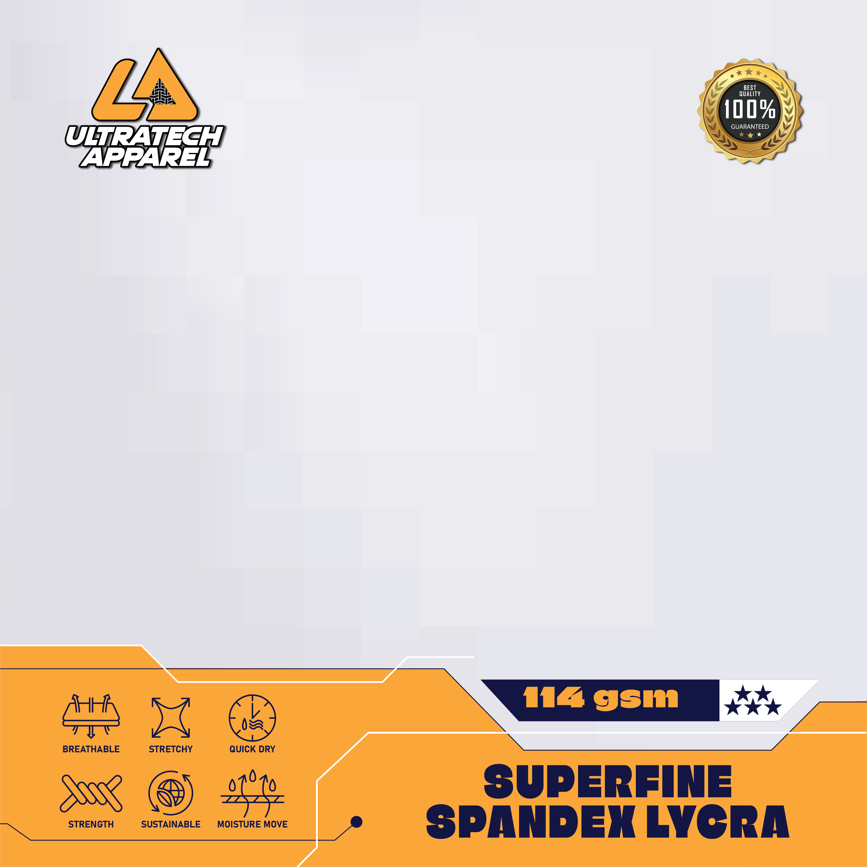 Superfine Spandex Lycra (114GSM)